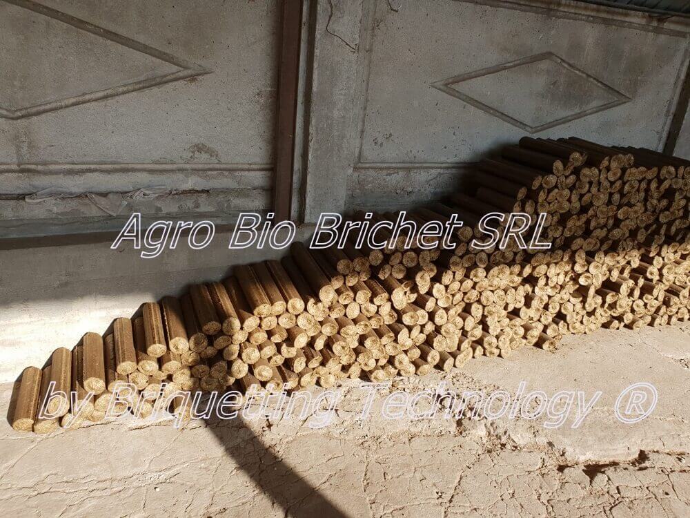 Linie brichetare brichete floroaica calarasi