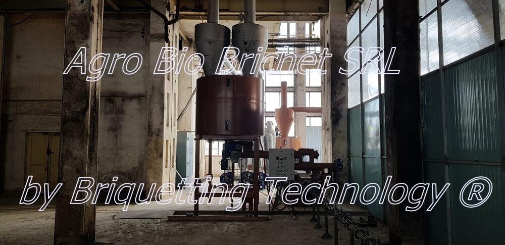 linie brichetare brichete coji floarea soarelui liesti