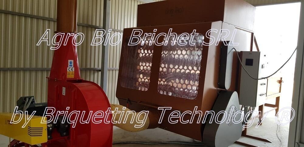 linie brichetare brichete vinetesti 800 1000kg ora
