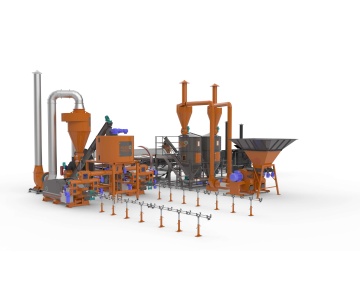 linie brichetare rumegus 1600-1800 kg ora