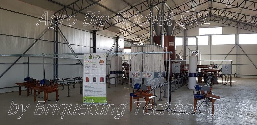 Progresu Ligne de briquetage de paille
