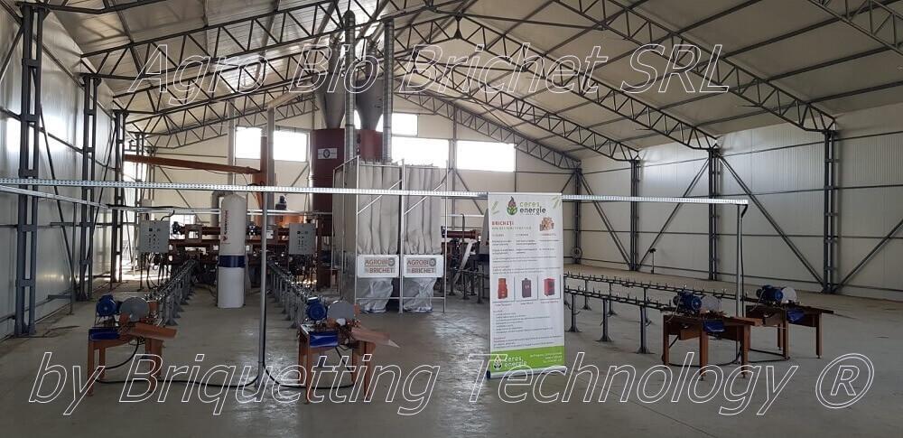 Progresu straw briquetting line