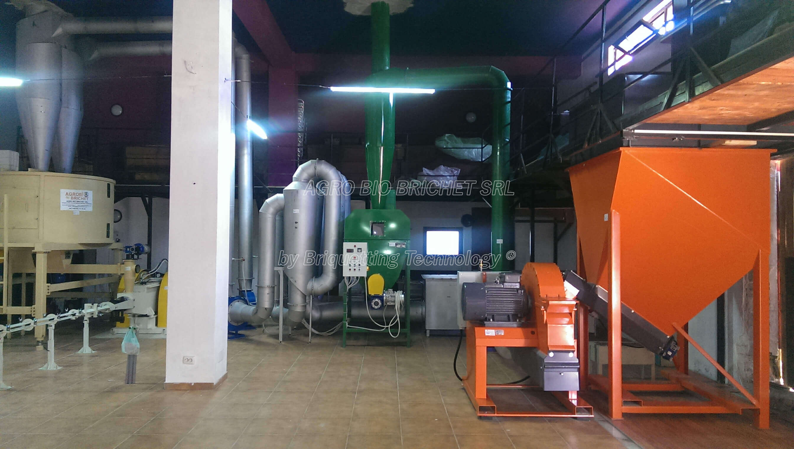 Vlad Tepes Sawdust Briquetting Line