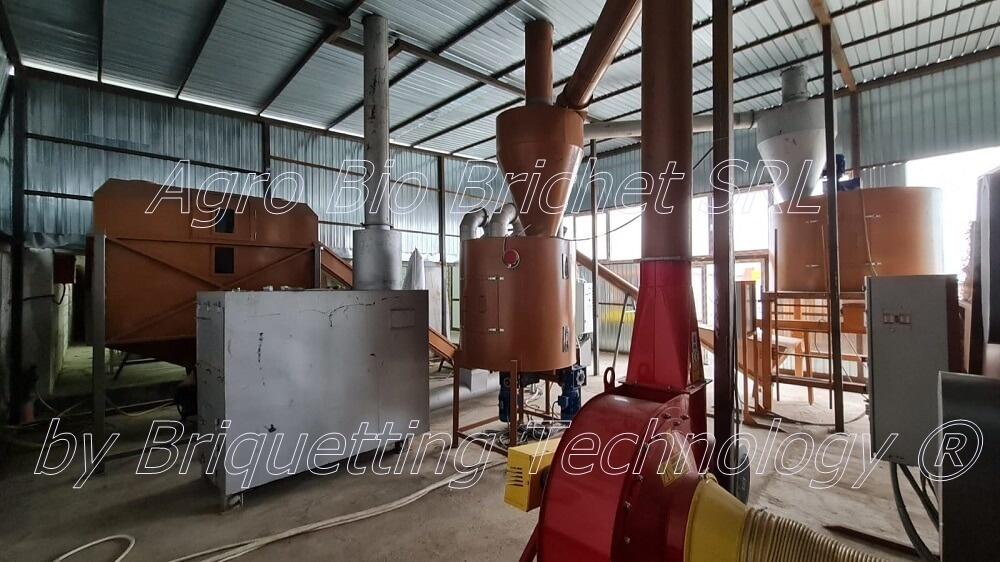 Straw Pelletizing Line in Scarisoara