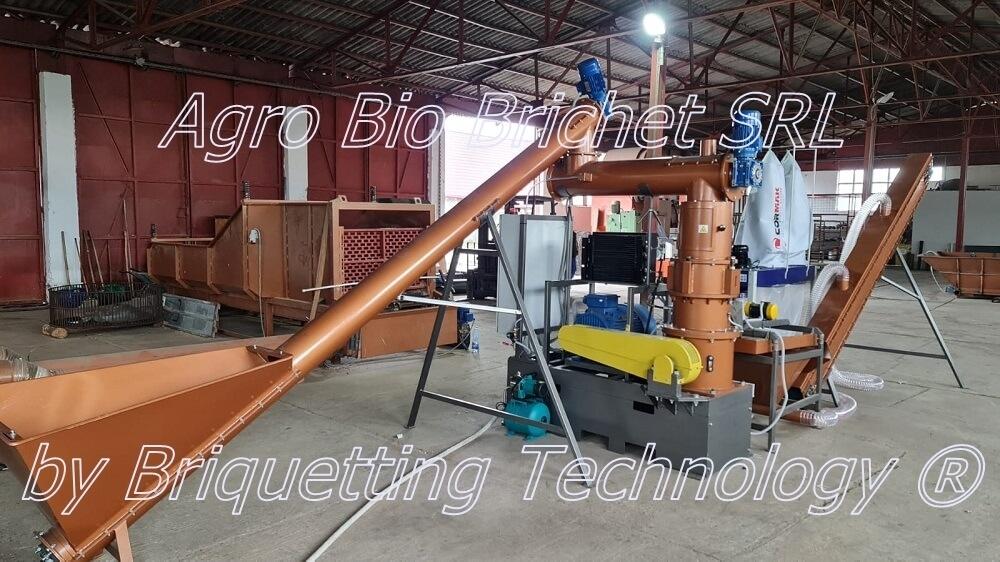 Biomass pellet line in Onești