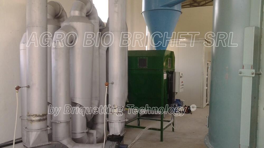 Aerodinamikus szalmaszárító Mereni