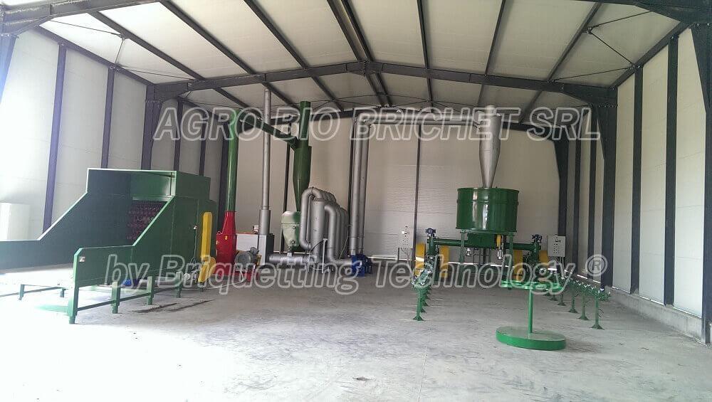 Dryer for straw in Zoita